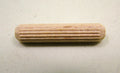 Hardwood grooved dowels 6mm, 30mm long, pack of 100
