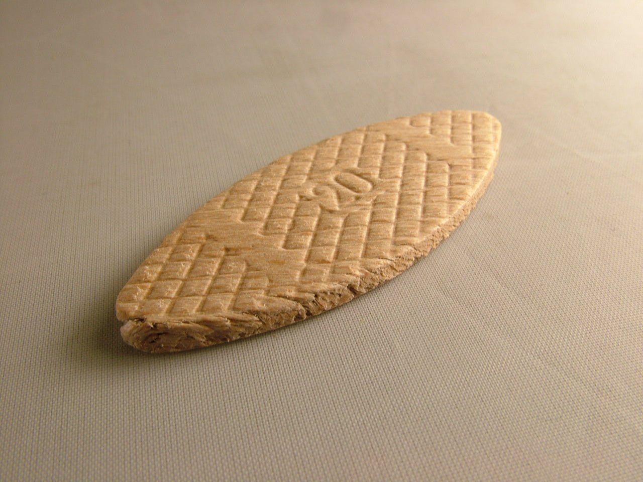 Wooden biscuits size 2 bag of 100, 58 x 23mm