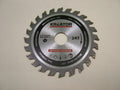 Circular saw blade for wood 85mm 24 teeth 15mm bore + 10mm reducer