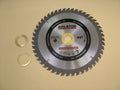 Circular saw blade wood fine cut 165mm 48 teeth 30 bore + 3 reducers