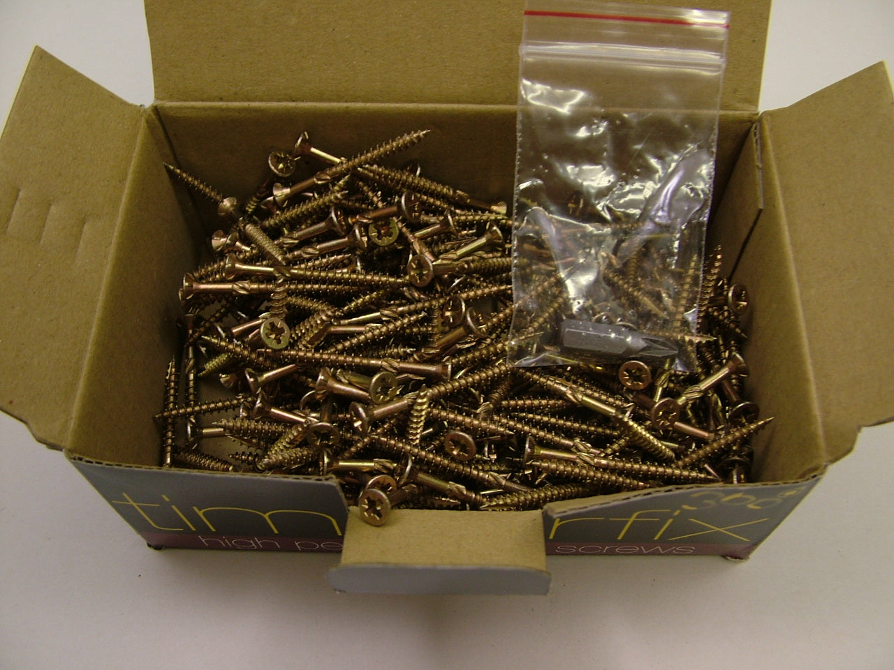 High performance woodscrews 3.5 x 40mm, box of 200