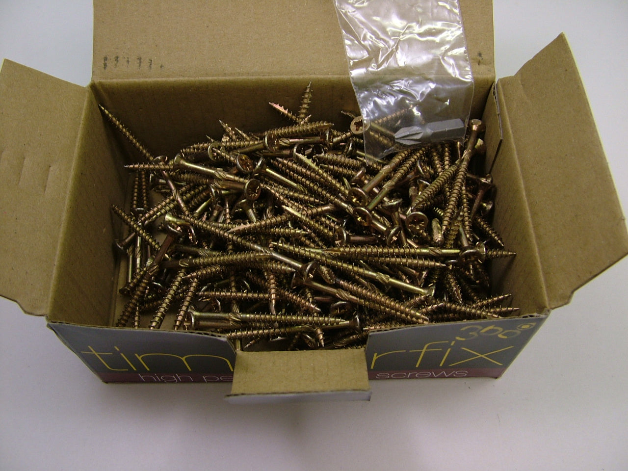 High performance woodscrews 3.5 x 50mm, box of 200