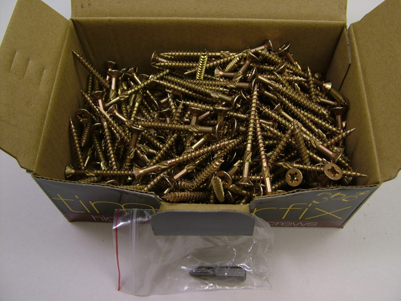 High performance woodscrews 4.0 x 45mm, box of 200