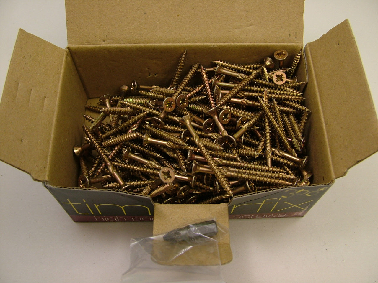 High performance woodscrews 4.0 x 50mm, box of 200