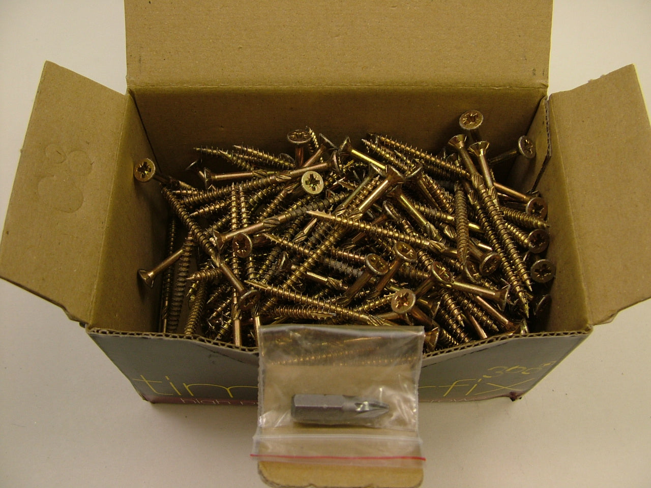 High performance woodscrews 4.0 x 60mm, box of 200