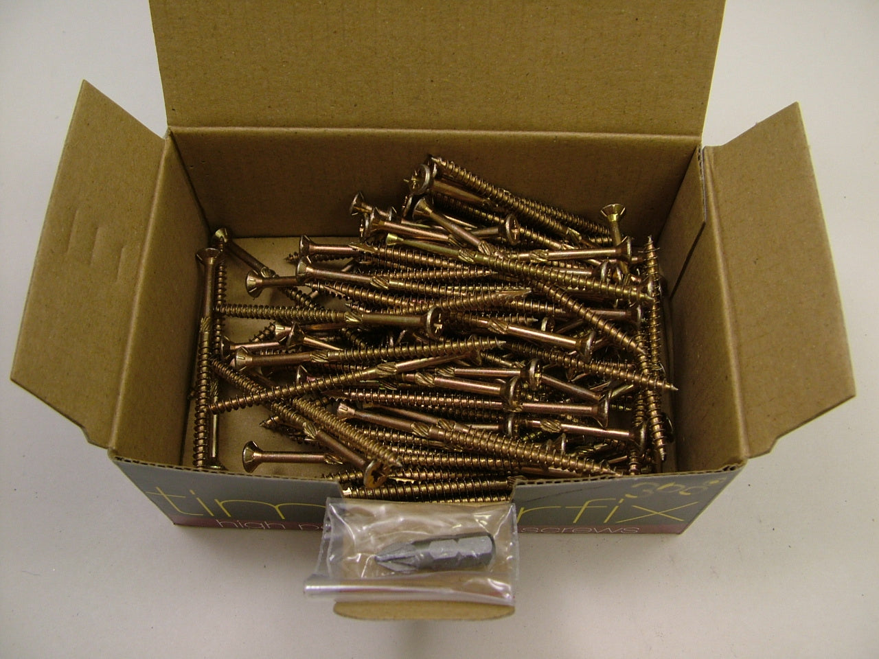 High performance woodscrews 4.0 x 70mm, box of 100