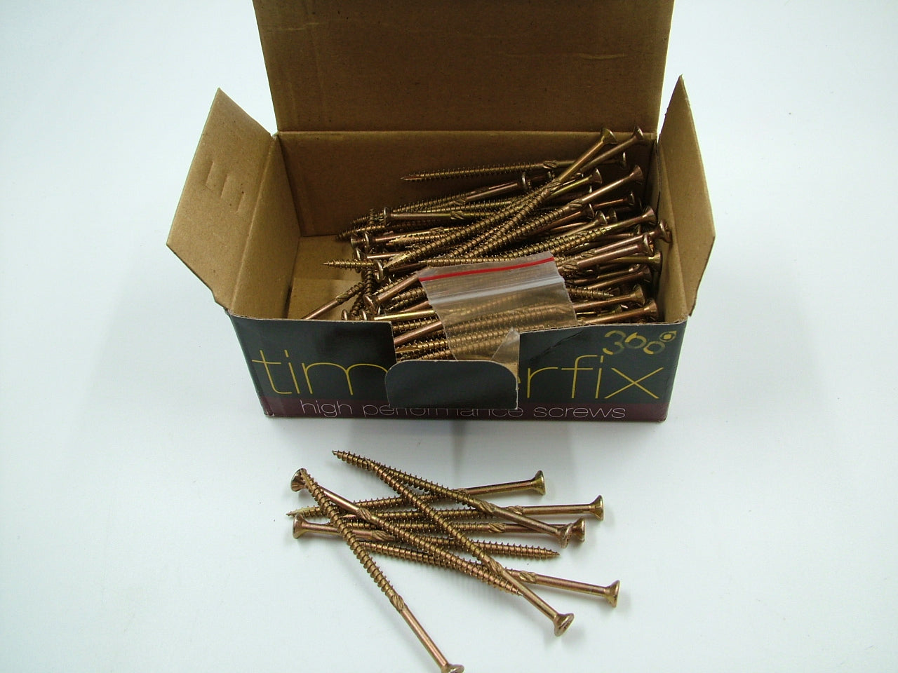 High performance woodscrews 4.0 x 80mm, box of 100