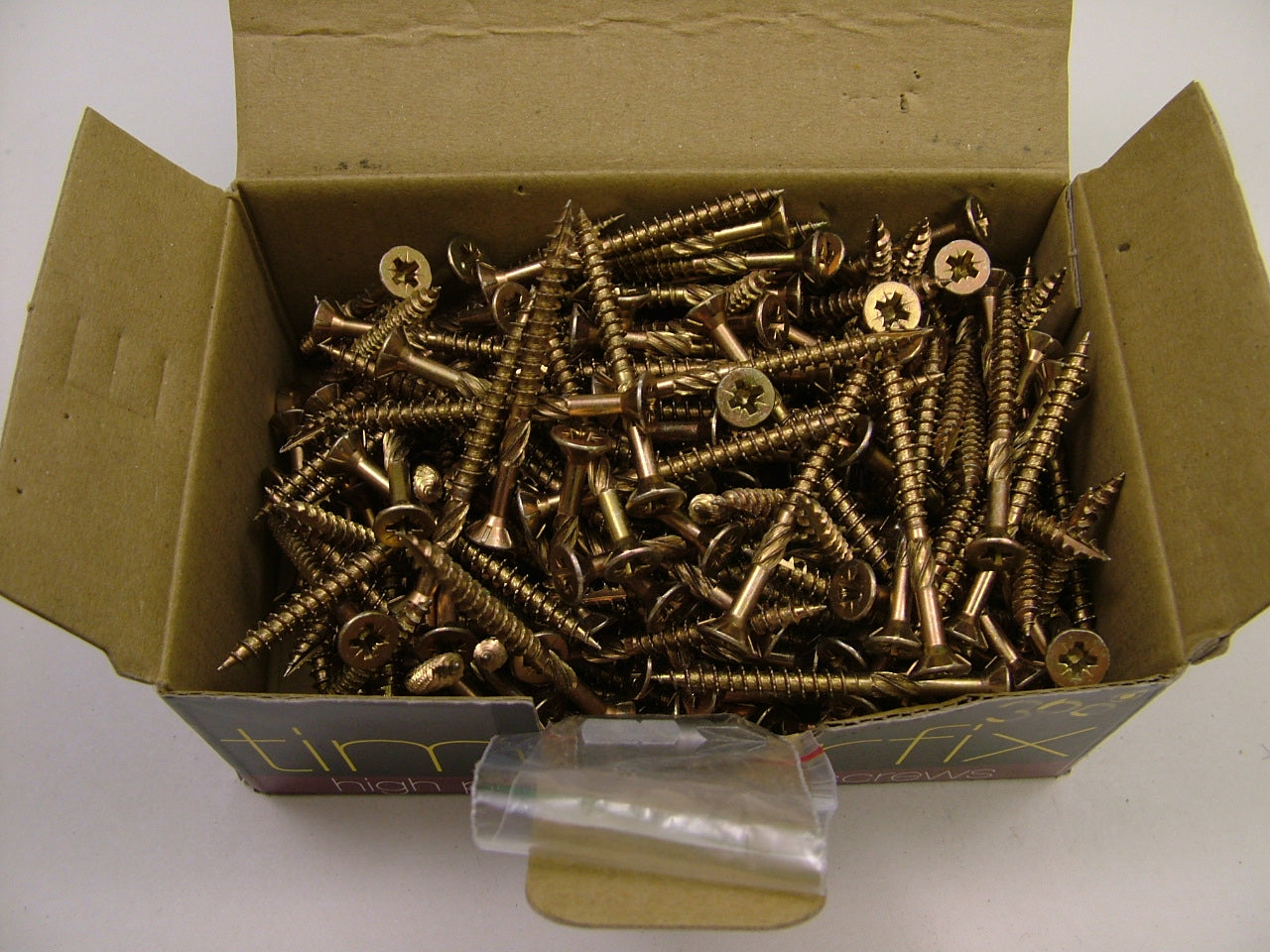 High performance woodscrews 4.5 x 50mm, box of 200