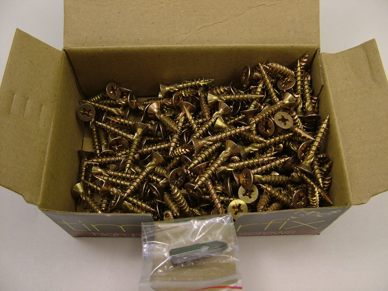 High performance woodscrews 5.0 x 30mm, box of 200