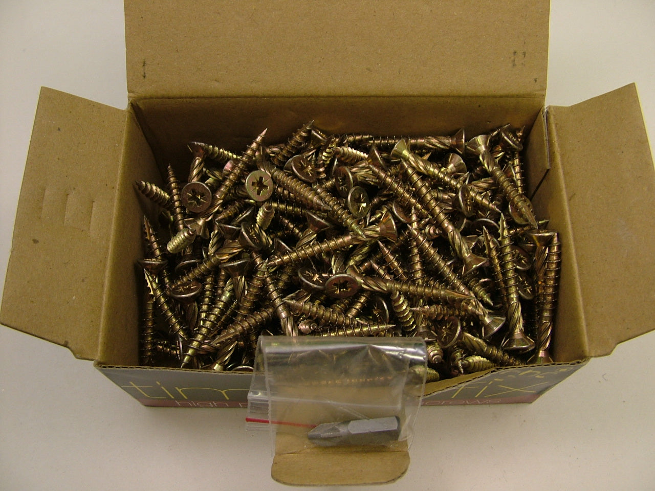 High performance woodscrews 5.0 x 40mm, box of 200