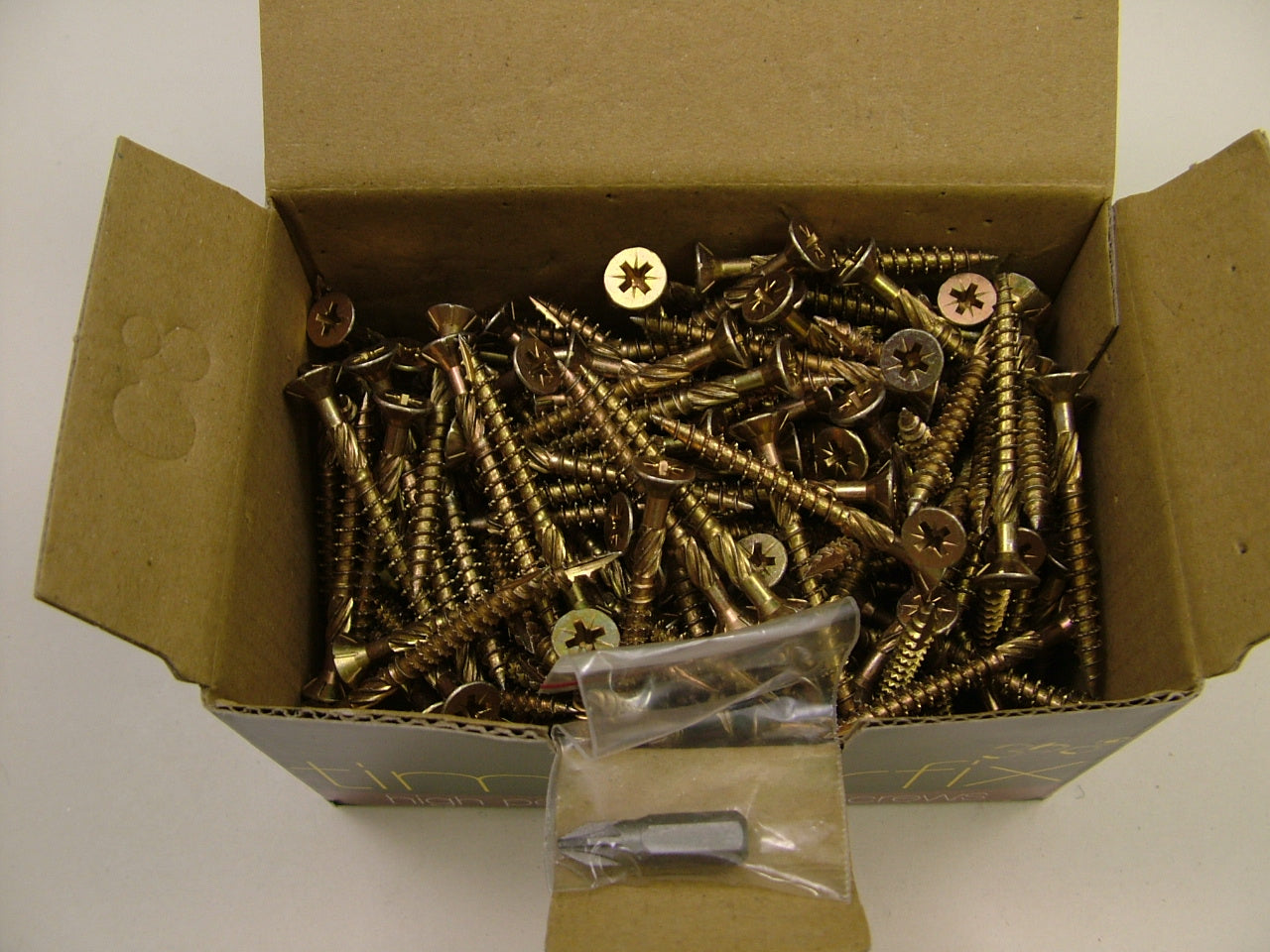 High performance woodscrews 5 x 50mm, box of 200