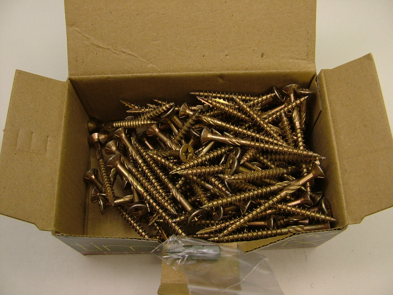 High performance woodscrews 5.0 x 60mm, box of 100