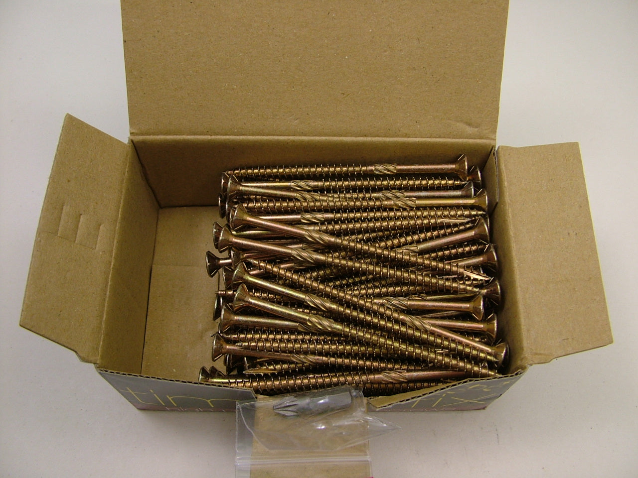 High performance woodscrews 5.0 x 90mm, box of 100