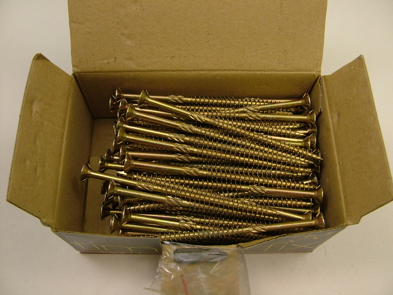 High performance woodscrews 5.0 x 100mm, box of 100