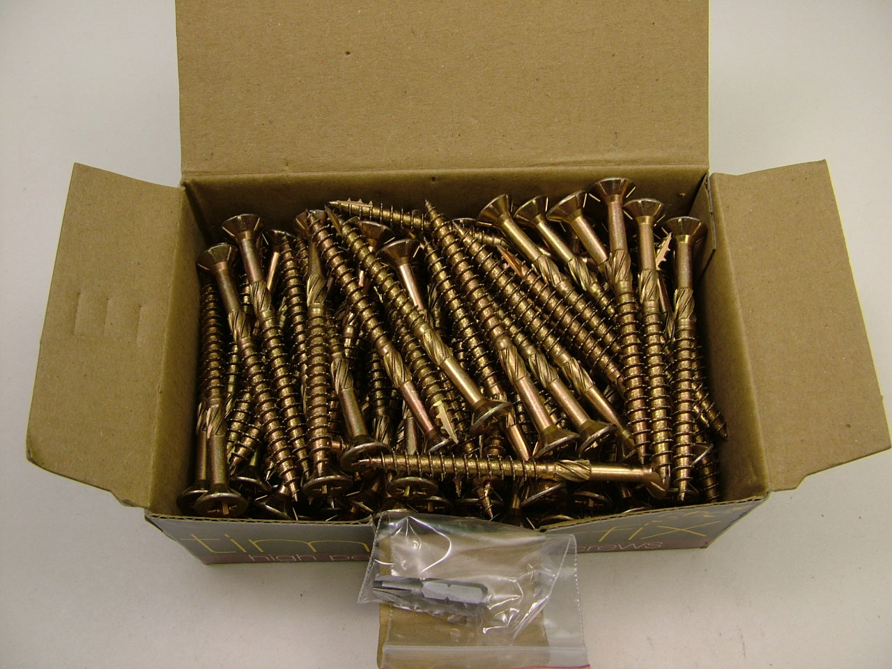 High performance woodscrews 6.0 x 70mm, box of 100