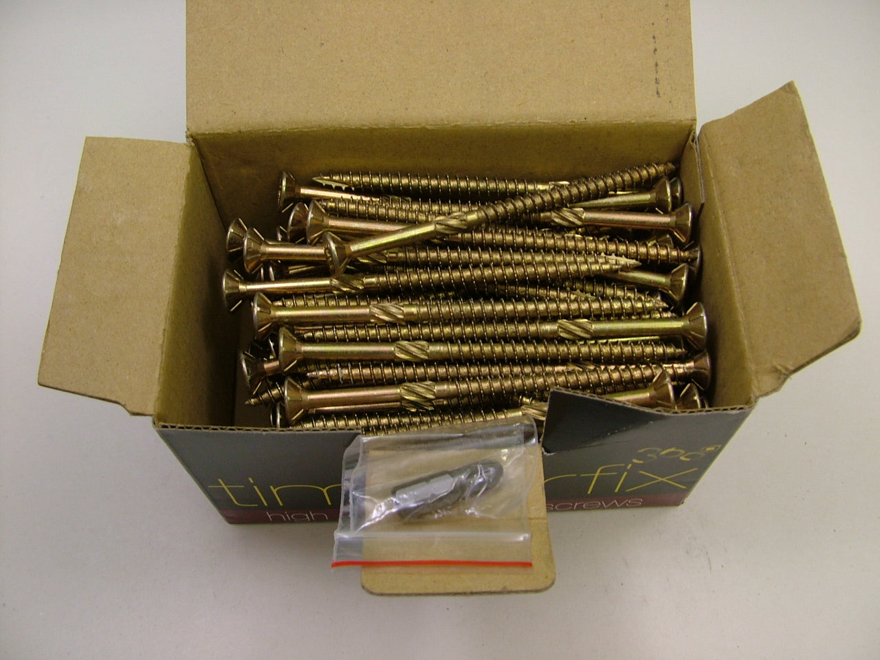 High performance woodscrews 6.0 x 100mm, box of 100