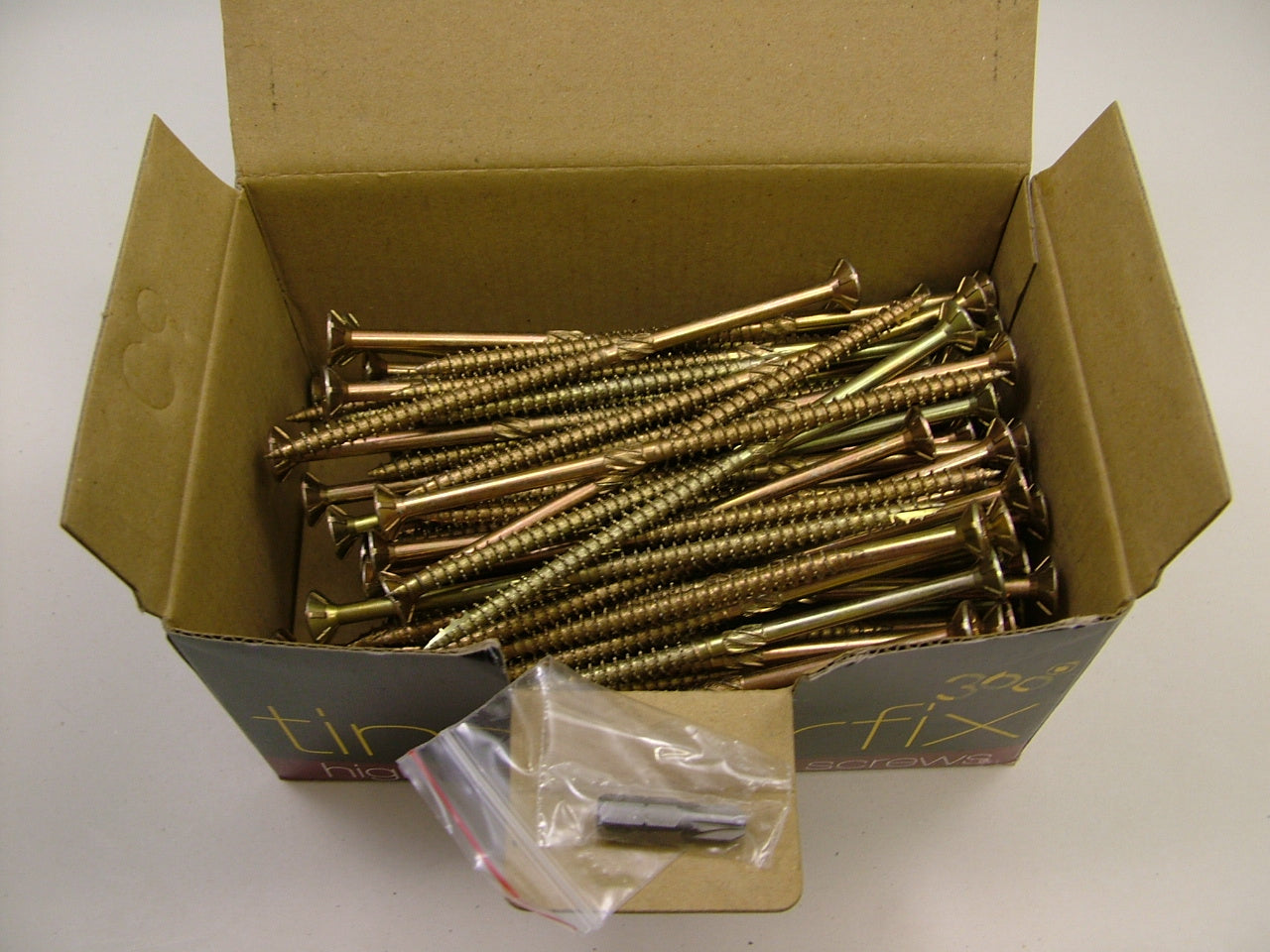 High performance woodscrews 6.0 x 130mm, box of 100