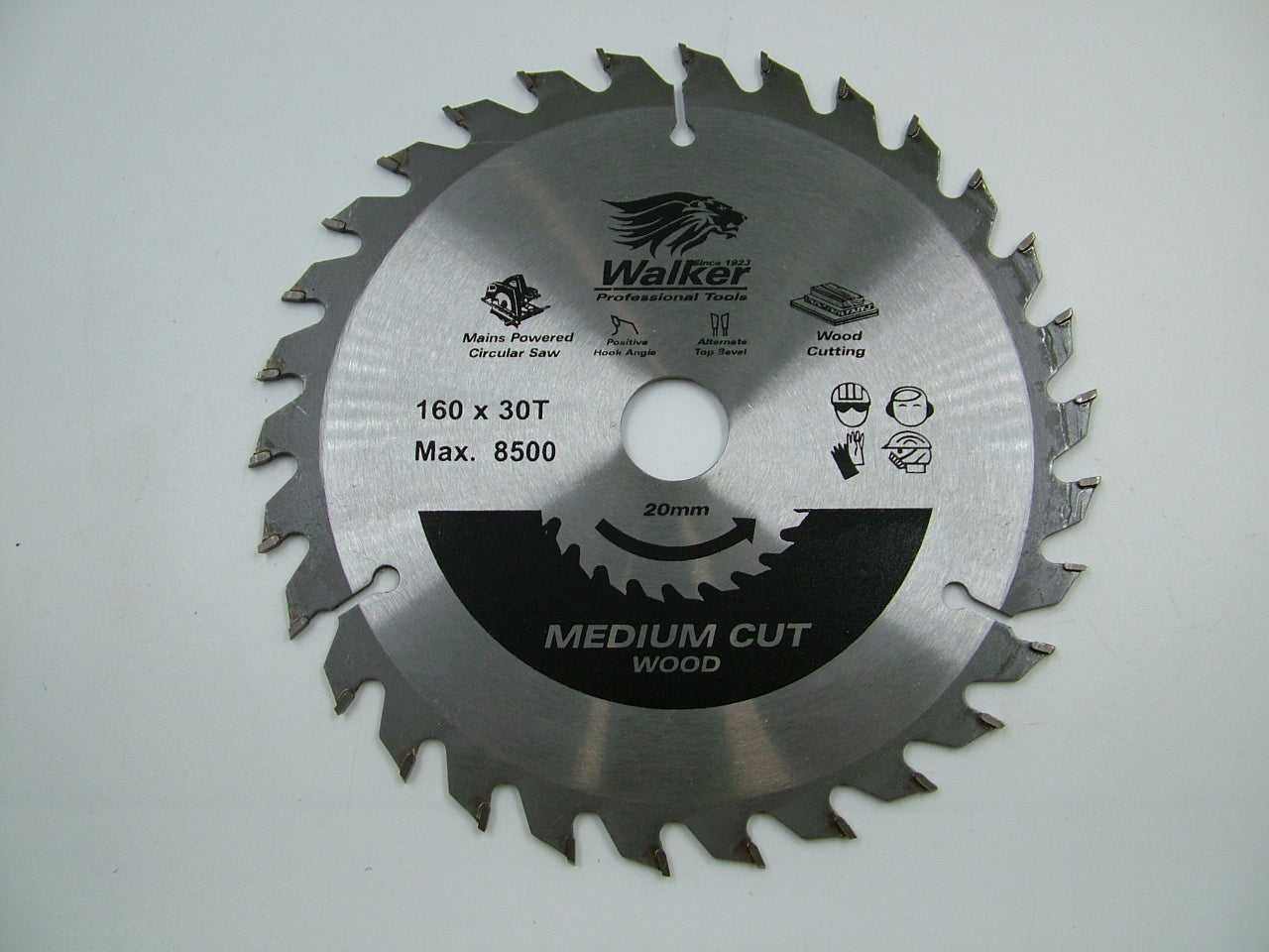 Circular saw blade professional quality 160mm 30 teeth 20mm bore