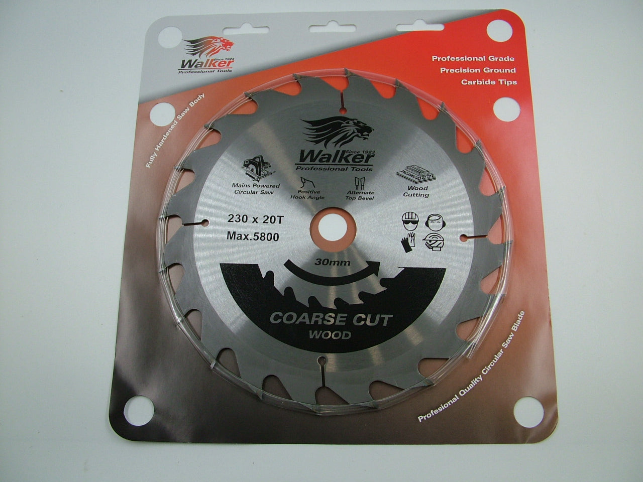 Circular saw blade professional quality 230mm 20 teeth 30mm bore