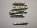 Double ended woodscrew dowel No.8 x 1.1/2" wood to wood connector screw Pack of 10